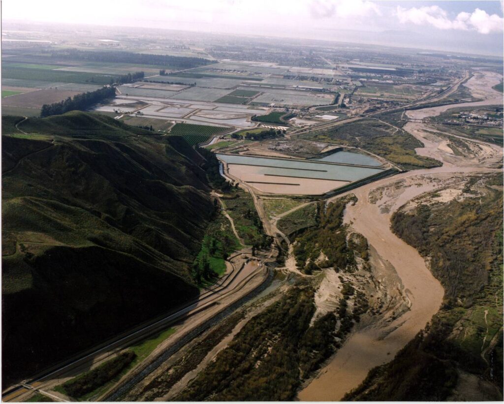 Saticoy Desilting Basin GA